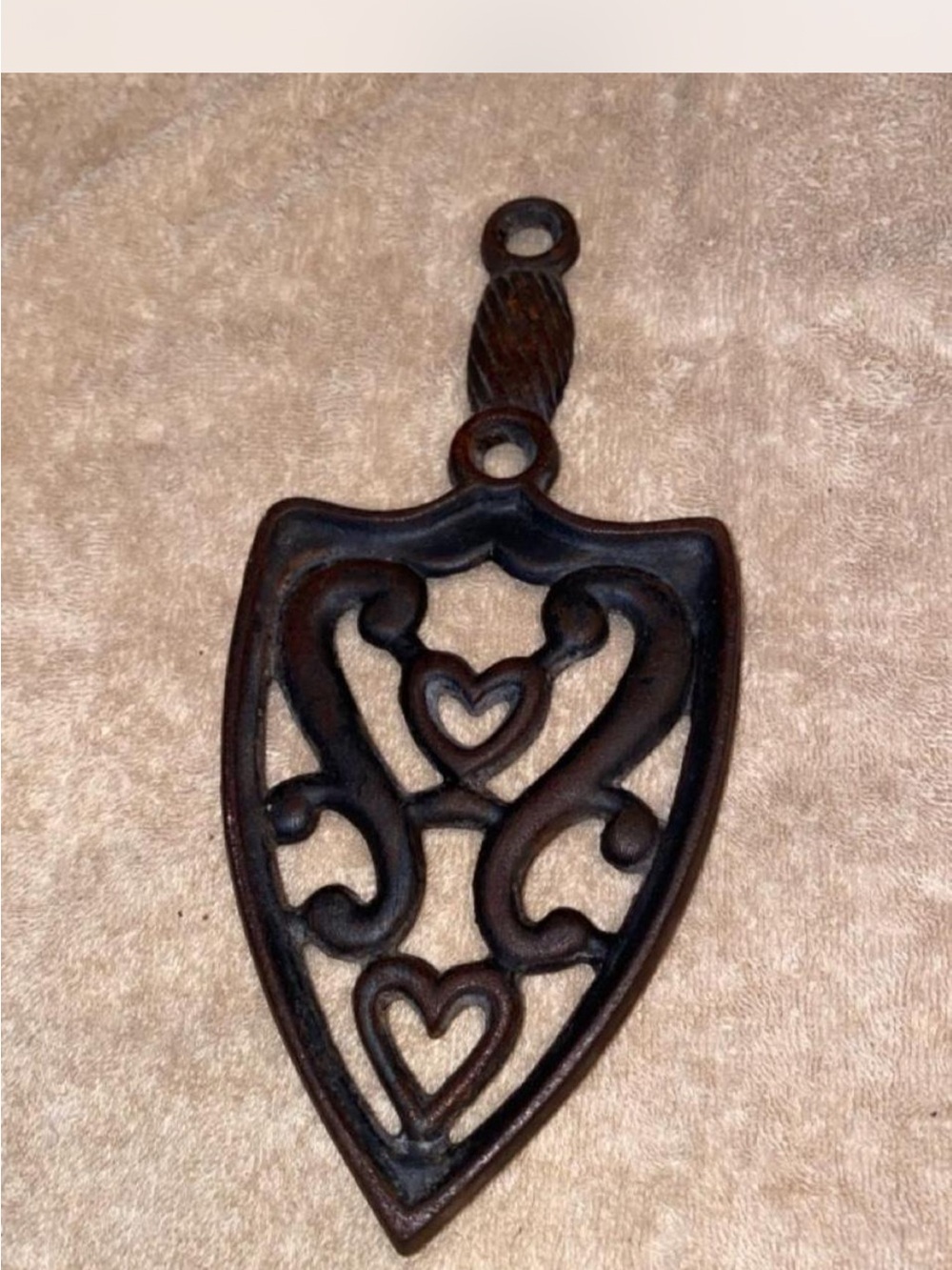 Rustic Cast Iron Hot Plate